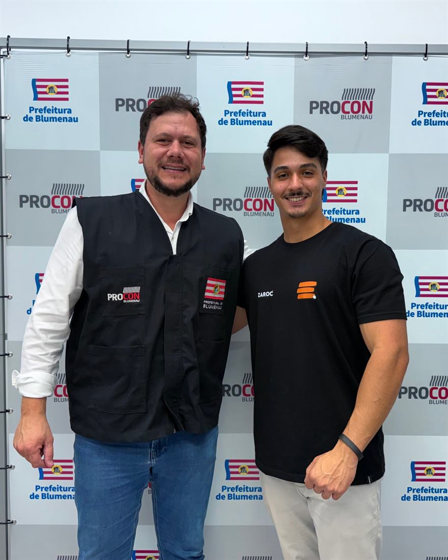 Tony Alves no Procon de Blumenau